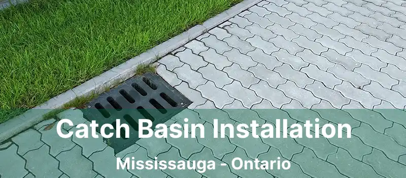  Catch Basin Installation Mississauga - Ontario
